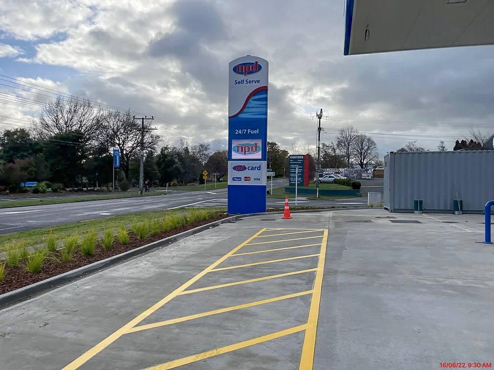 201 Spa Road site works