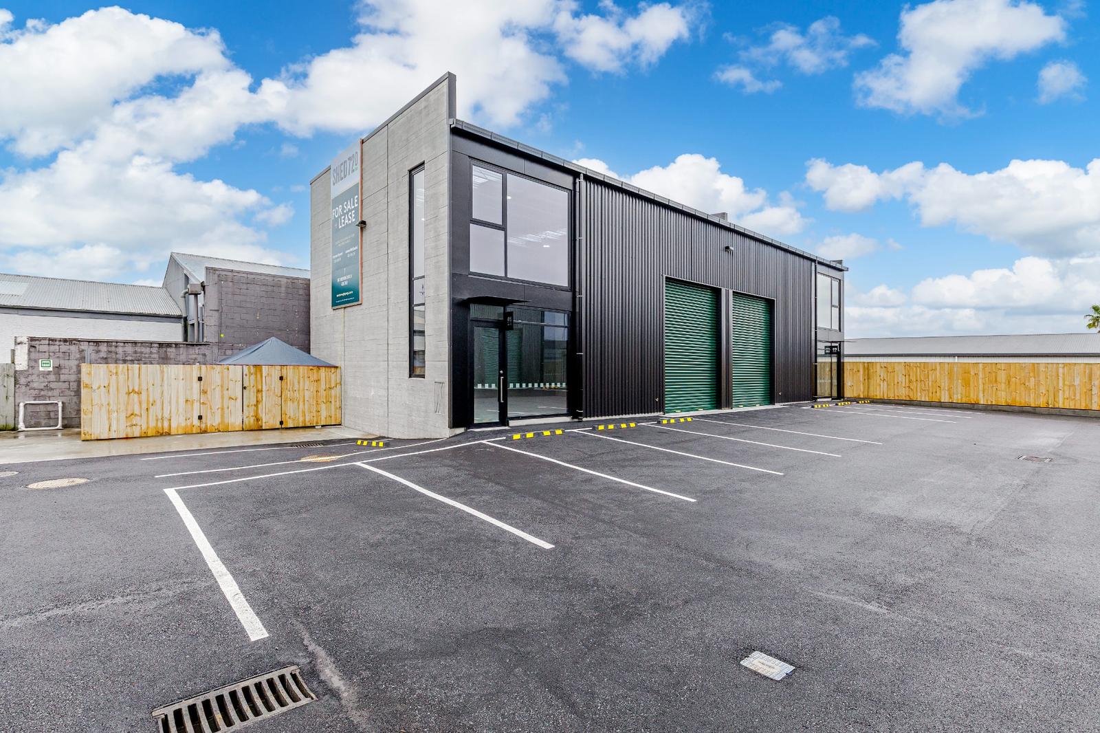 Shed 720 exterior view