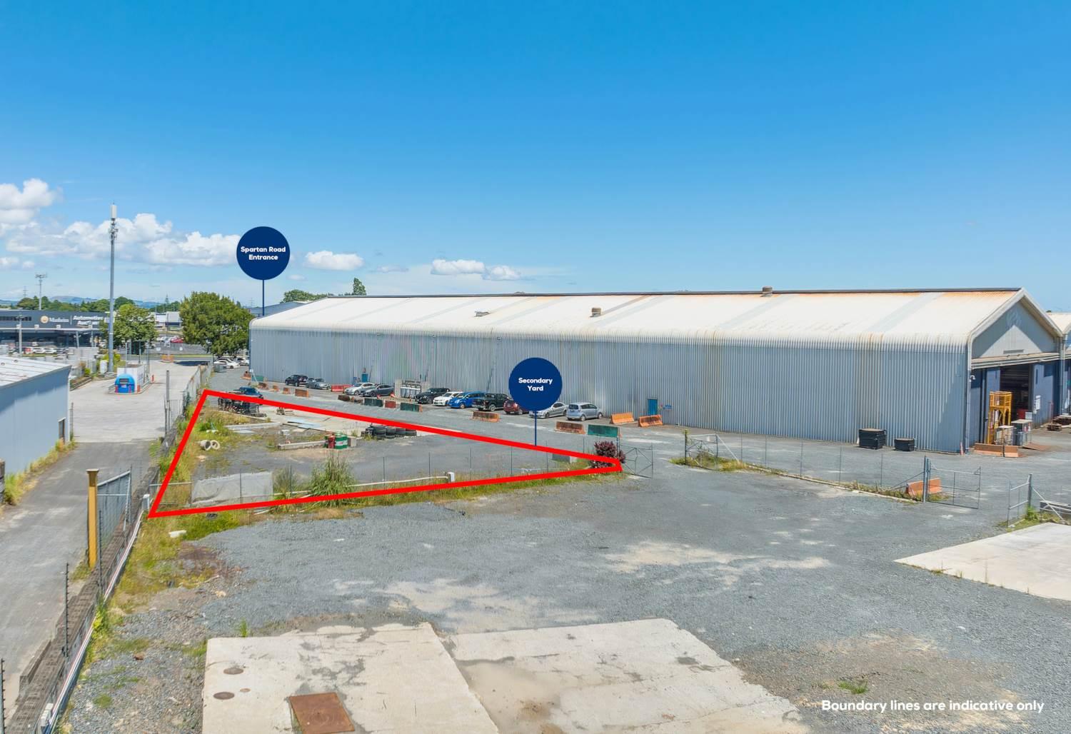 16 Spartan Road boundary view