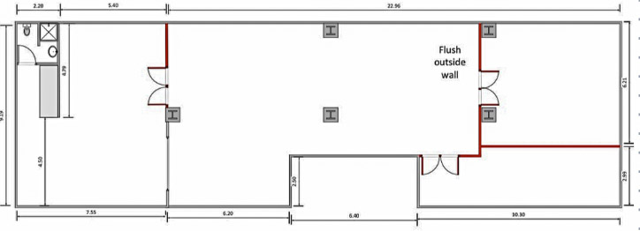 400B Great North Road floor plan